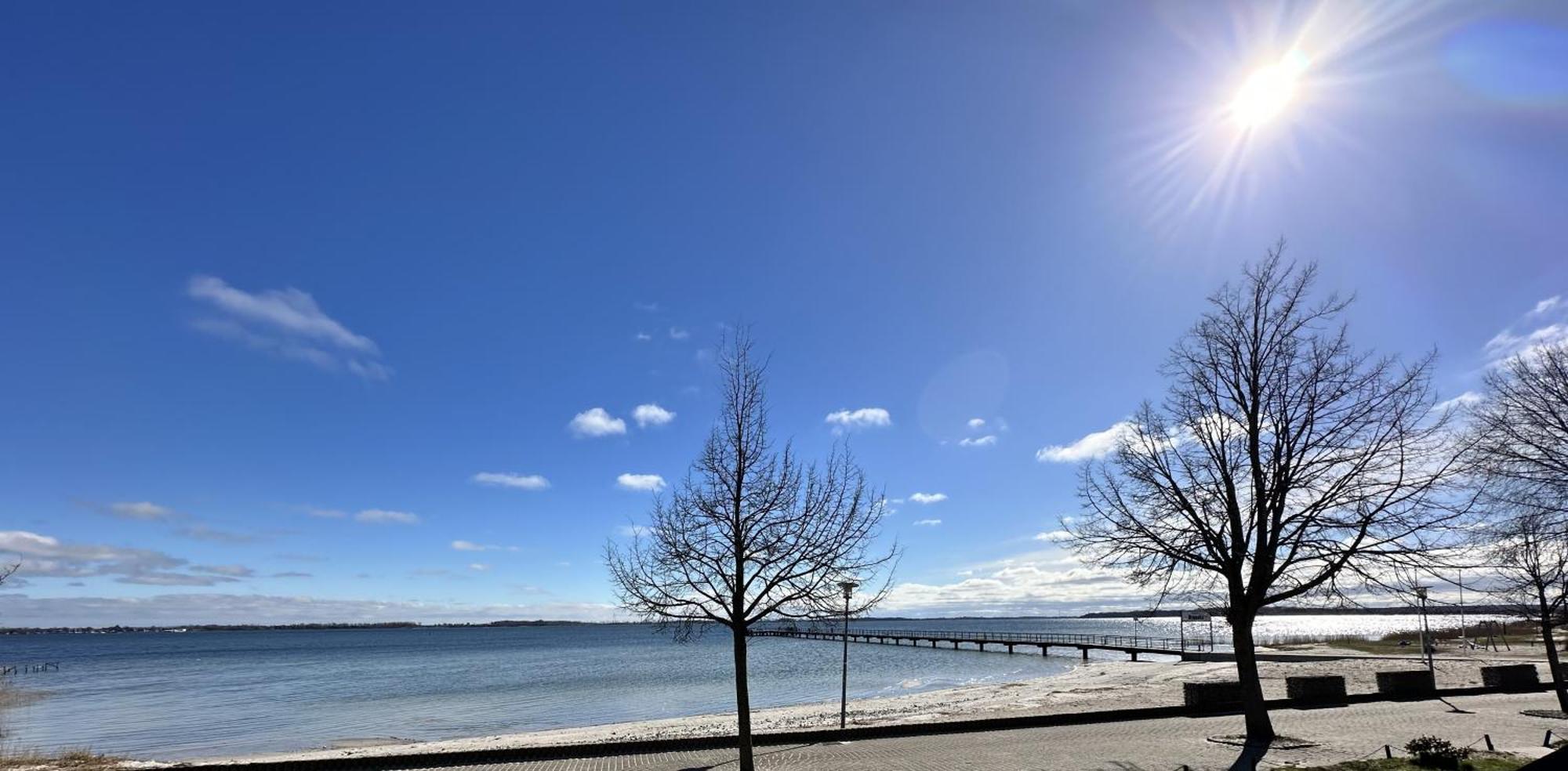 App 8O Grosser Tag Am Meer Mit Wasserblick Dranske Exteriér fotografie