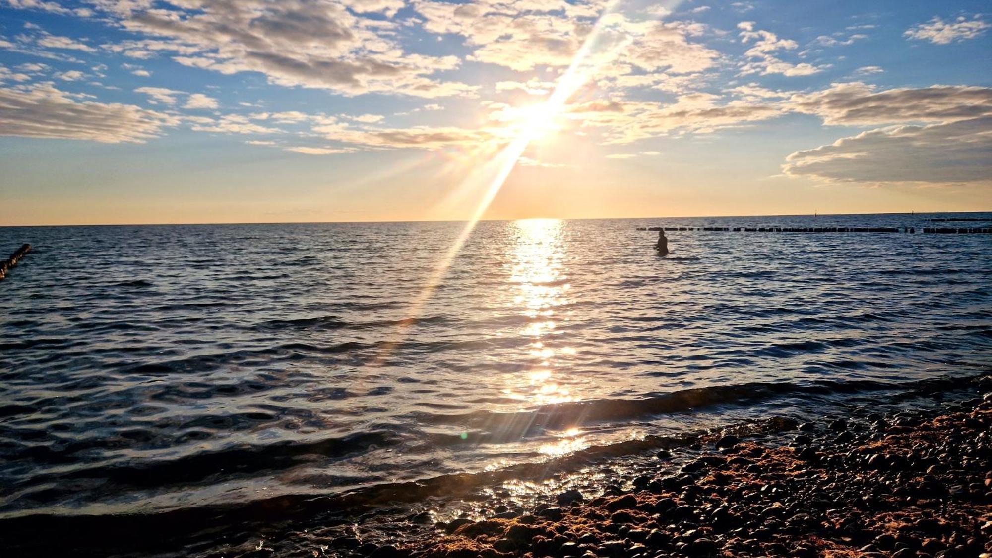 App 8O Grosser Tag Am Meer Mit Wasserblick Dranske Exteriér fotografie